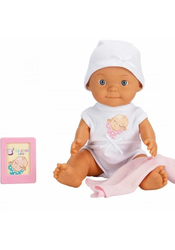 Bebelou Sesli Hoş Geldin Bebeği 30 Cm Pembe S01005683