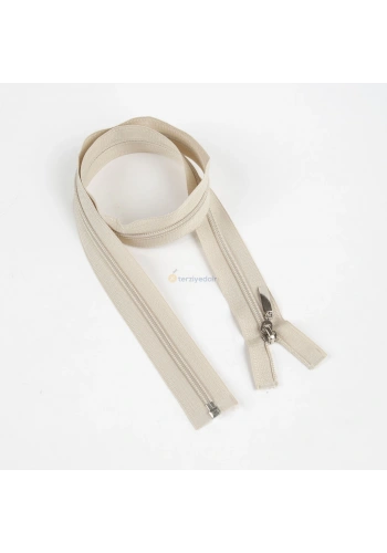 Bej Mont Fermuarı 80cm