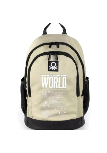 Benetton Sırt Çantası Çift Bölme 3838