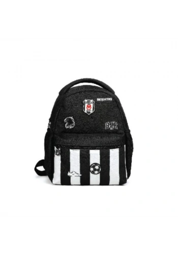 Beşiktaş Anaokulu Çantası Dokuma Etiket Ve Baskı Detaylı 26376
