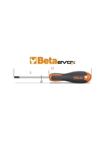 Beta Delikli Torx Tornavida 1208E/RTX 30