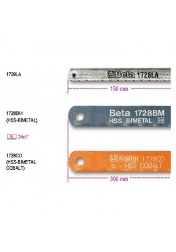 Beta Testere Laması HSS-BIMETAL 1728 BM