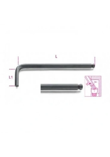 Beta Topuz Başlı Allen 96BP/AS 3/8