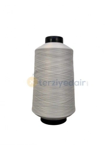 Beyaz Overlok İpliği Küçük Bobin