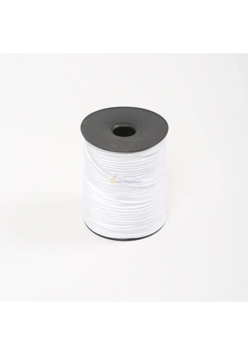 Beyaz Saten Ara Biye 100 Metre