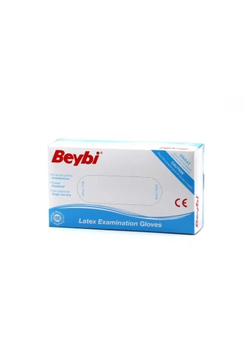 Beybi Lateks Eldiven Pudralı Orta (M)
