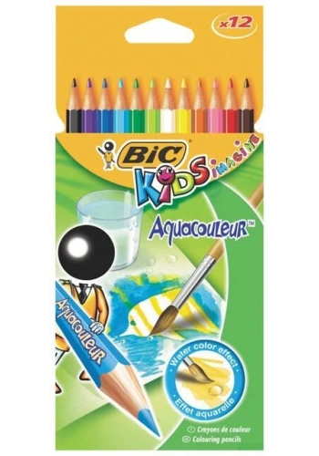 Bic Kids Aquacouleur Kuru Sulu Boya Kalemi 12 Renk