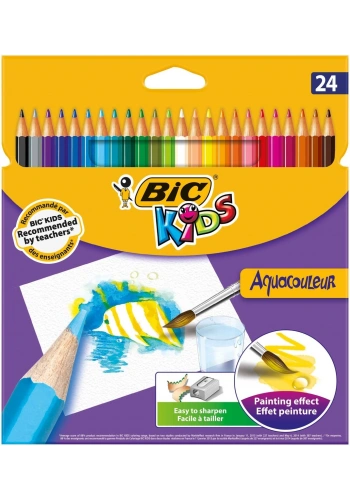Bic Kids Aquacouleur Kuru Sulu Boya Kalemi 24 Renk