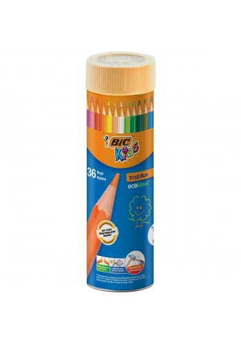 Bic Kids Evolution Kuru Boya Kalemi 36 Renk Metal Tüp