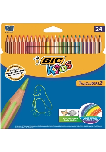 Bic Kuru Boya TropicolorS3 Tam Boy 24 LÜ 9375183