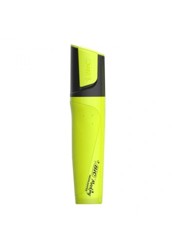 Bic Marking Highlighter Flat Fosforlu Kalem Sarı