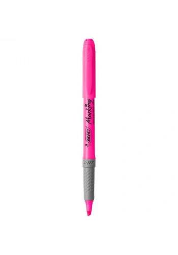 Bic Marking Highlighter Grip Fosforlu Kalem Pembe