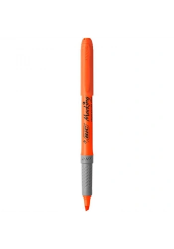 Bic Marking Highlighter Grip Fosforlu Kalem Turuncu