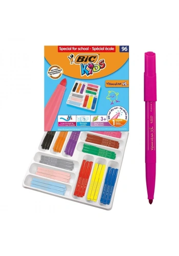 BİC XL JUMBO  96 LI SINIF PAKETİ YIKANABİLİR KEÇELİ KALEM 8878392
