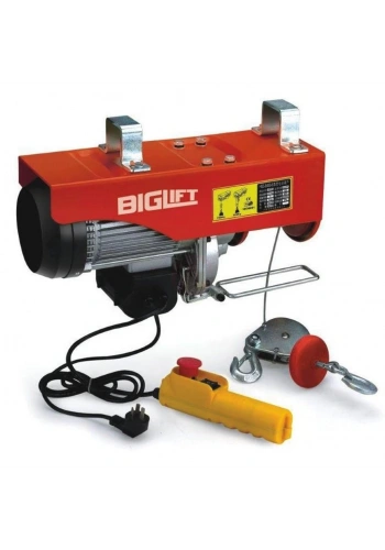 Biglift Elektrikli Vinç 20 Metre 250/500 Kg - MAXVINC250/500