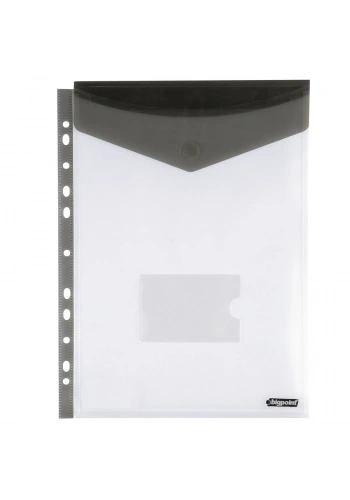 Bigpoint 11 Delikli Dik Cırtlı Dosya A4 Dumanlı