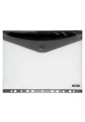 Bigpoint 11 Delikli Yan Cırtlı Dosya A4 Dumanlı