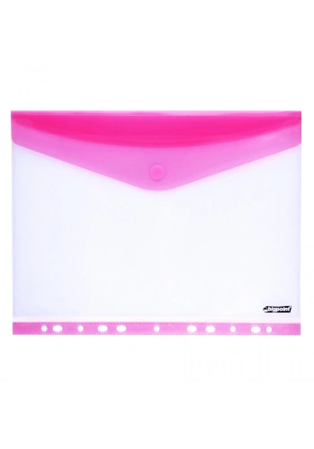 Bigpoint 11 Delikli Yan Cırtlı Dosya A4 Kırmızı