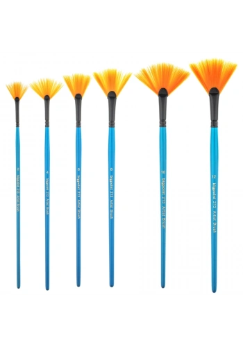 Bigpoint 213 Serisi Sentetik Kıl Yelpaze Fırça No: 12