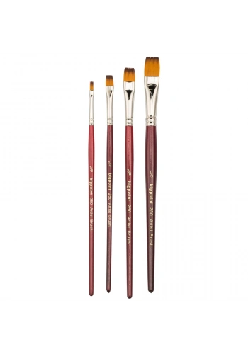 Bigpoint 250 Serisi Sentetik Kıl Düz Kesik Fırça No: 1/2