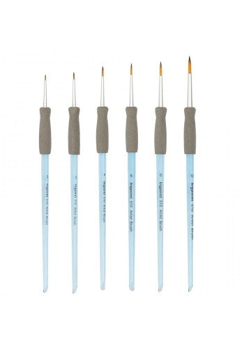 Bigpoint 510 Serisi Sentetik Kıl Akrilik Sap Yuvarlak Fırça No: 4