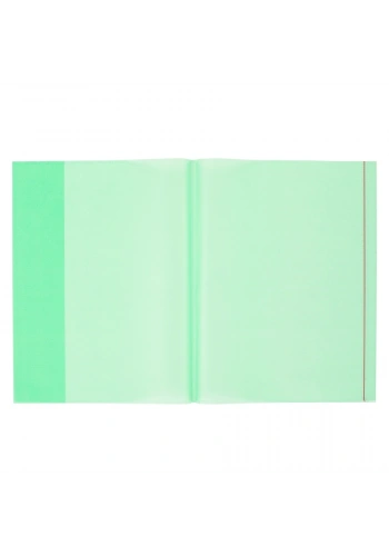 Bigpoint A4 Hazır Defter Kabı 5li Paket Şeffaf Yeşil