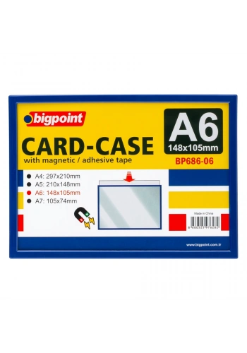 Bigpoint A6 Mıknatıslı(Magnetic) Afiş Muhafaza Kabı