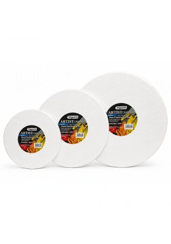 Bigpoint Artists Yuvarlak Tuval 3lü (20cm,30cm,40cm) - 380gram