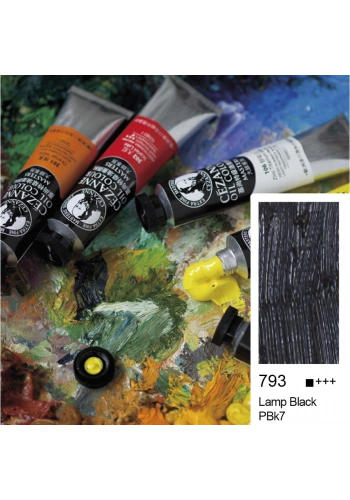 Bigpoint Cezanne Extra Fine Yağlı Boya 45 ml Lamp Black 793