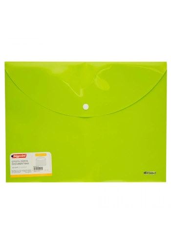 Bigpoint Çıtçıtlı Dosya Lolly A4 Yeşil