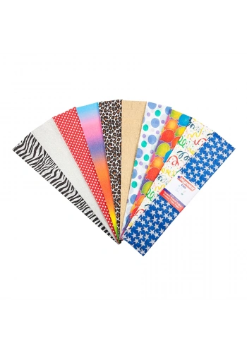 Bigpoint Desenli Krapon Kağıdı 10lu Karışık Poşet