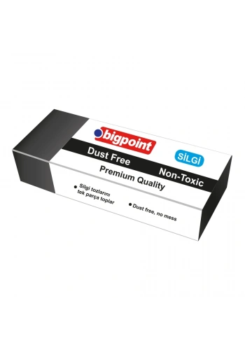 Bigpoint Dust-Free Silgi Siyah - Büyük Boy