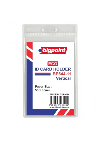 Bigpoint Eco Kart Poşeti Dikey 55x85mm