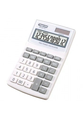 Bigpoint Hesap Makinesi 12 Hane Beyaz