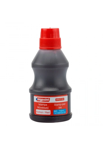 Bigpoint Istampa Mürekkebi 60ml Kırmızı