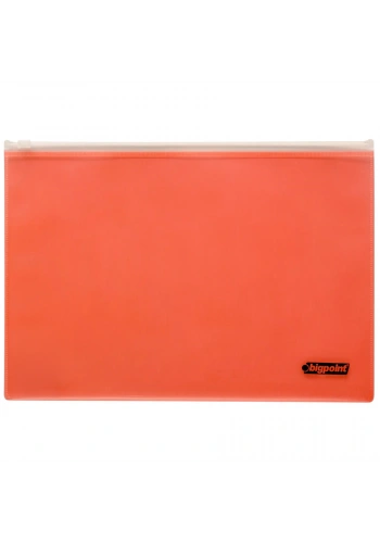 Bigpoint Kilitli Döküman Dosyası A4 PP Kırmızı