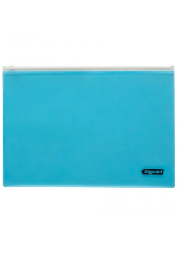 Bigpoint Kilitli Döküman Dosyası A4 PP Mavi