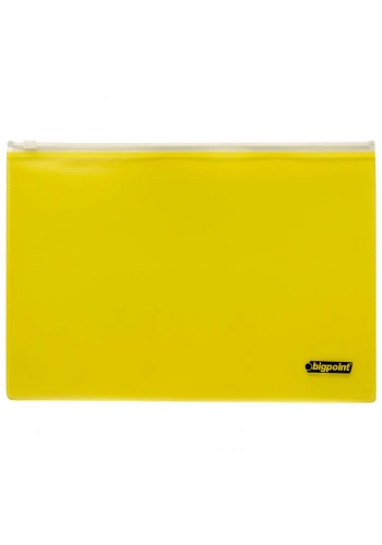 Bigpoint Kilitli Döküman Dosyası A4 PP Sarı