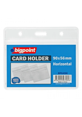 Bigpoint Kilitli Kart Poşeti Yatay 95x58mm