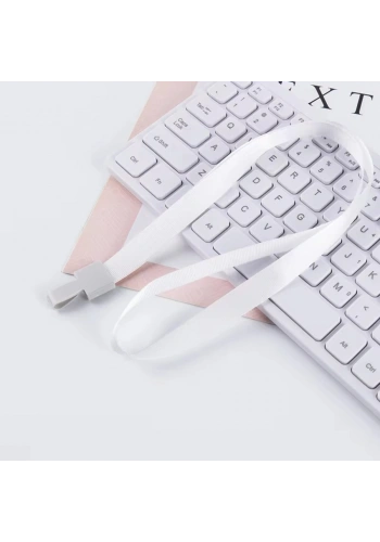 Bigpoint Klipsli Yaka İpi Beyaz