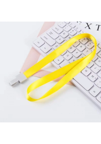 Bigpoint Klipsli Yaka İpi Sarı