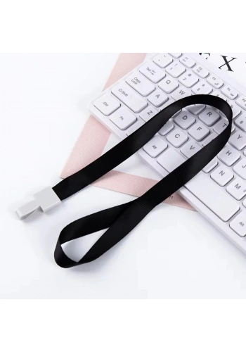 Bigpoint Klipsli Yaka İpi Siyah