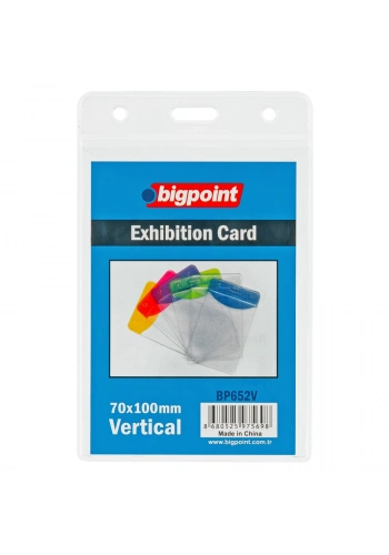 Bigpoint Korumalı Kart Poşeti Dikey 74x105mm