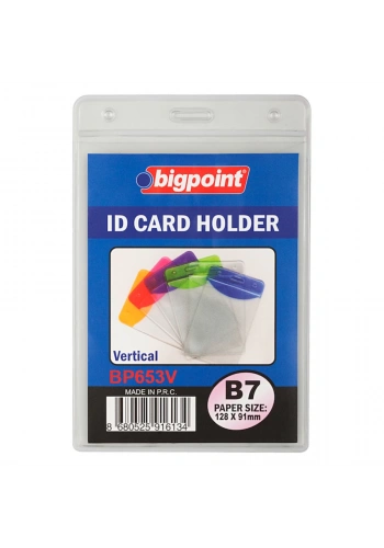 Bigpoint Korumalı Kart Poşeti Dikey B7 (91x128mm)