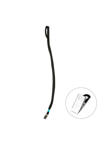 Bigpoint Metal Klipsli Yaka İpi Siyah