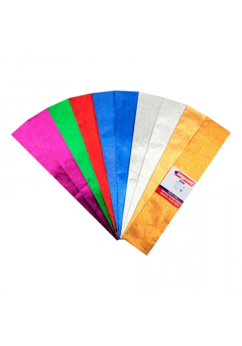 Bigpoint Metalik Krapon Kağıdı 2 metre 10lu Karışık Poşet