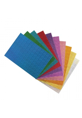 Bigpoint Metalik Renkli Karton A4 Karışık 10lu Poşet