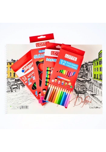 Bigpoint Okul Boyama Seti 6lı