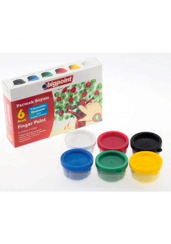 Bigpoint Parmak Boyası 6 Renk X 35ml