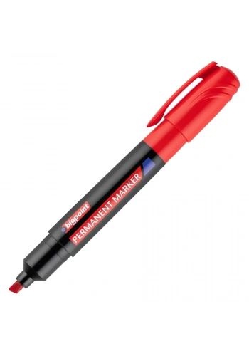 Bigpoint Permanent Markör Jumbo Kesik Uç Kırmızı